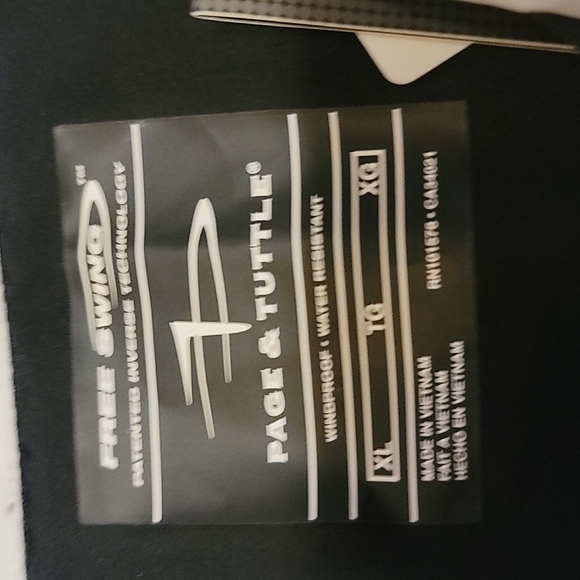 Free swing page & turtle golf jacket nwt xl - Picture 4 of 4